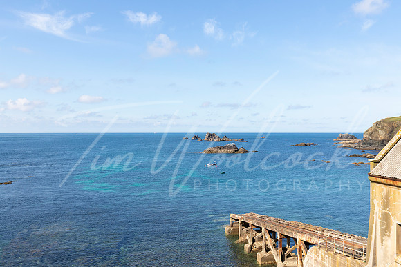 The Lizard, Cornwall on a beautiful sunny day.