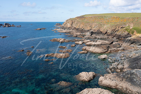 Aerial photograph of the Lizard, Cornwall, England.