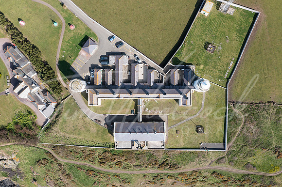 Aerial photograph of the Lizard, Cornwall, England.