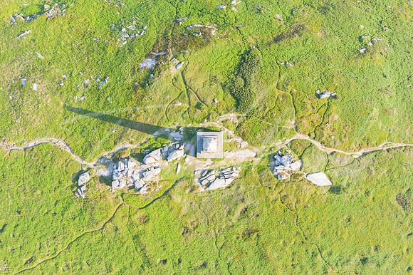 Carn Brea Monument, Redruth, Cornwall, England