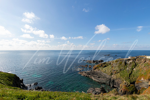 The Lizard, Cornwall on a beautiful sunny day.