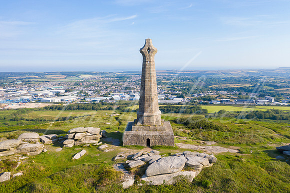 Carn Brea Monument, Redruth, Cornwall, England