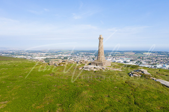 Carn Brea Monument, Redruth, Cornwall, England